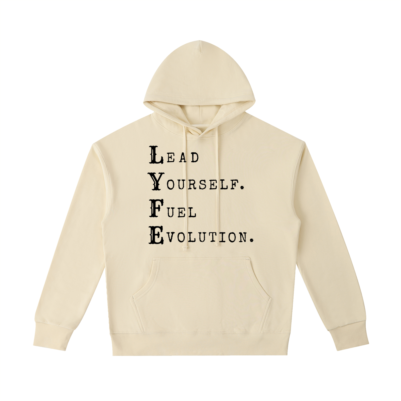 L.Y.F E | Essential Heavyweight Cotton Hoodie