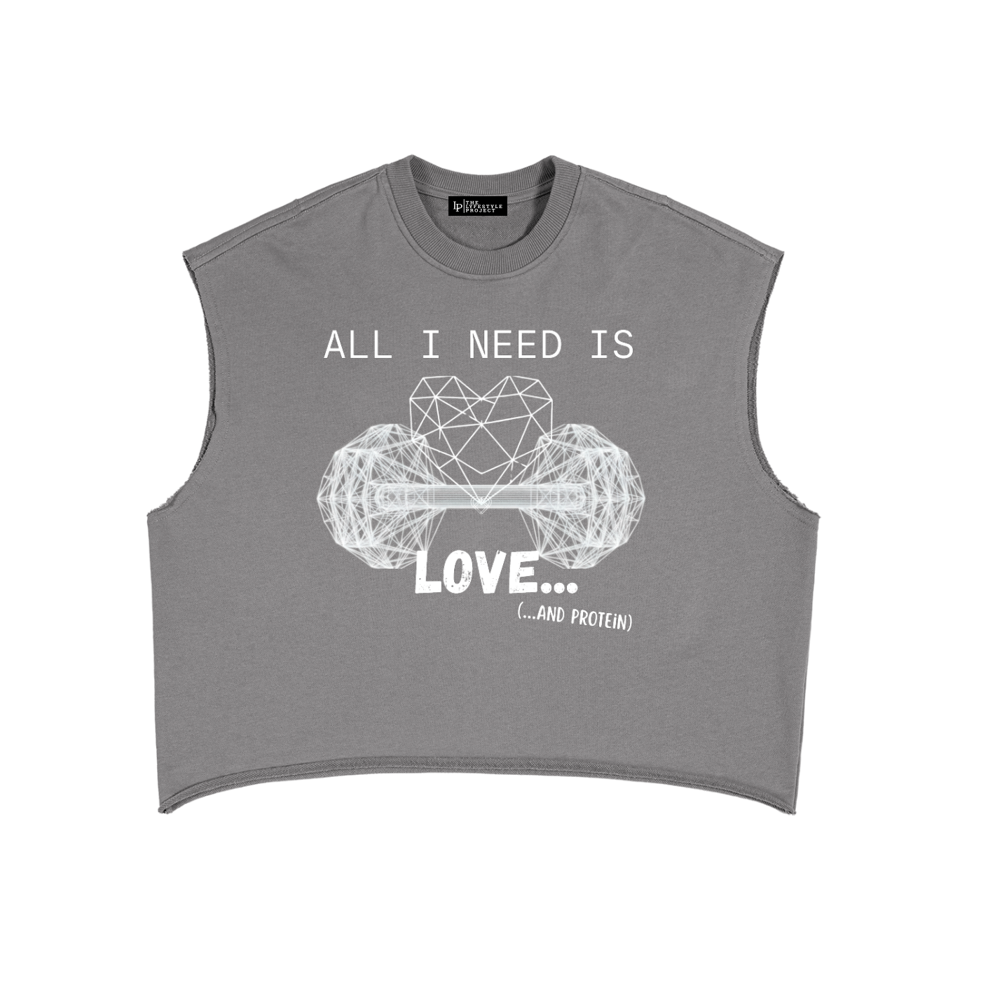 French Terry Boxy Tank Top